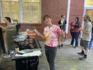 welcome cookout ft grillmaster Anne Frances-gsa